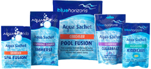 The Aqua Sachet Pool/SPA Chemical Range